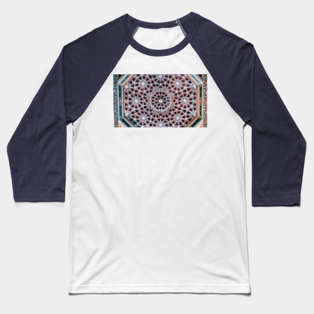 Symmetrical ceiling Baseball T-Shirt by Pancake